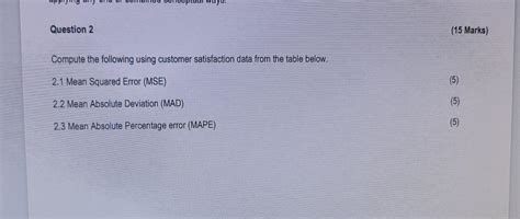 Solved Question 2 15 Marks Compute The Following Using