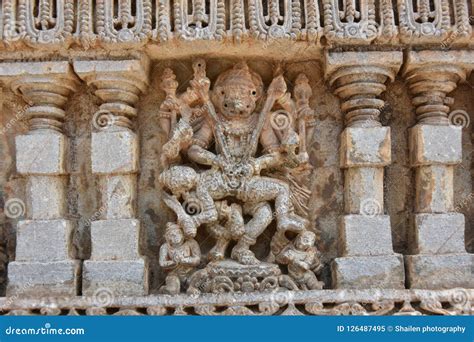 Chennakesava Temple Somanathapura Karnataka Stock Image Image Of