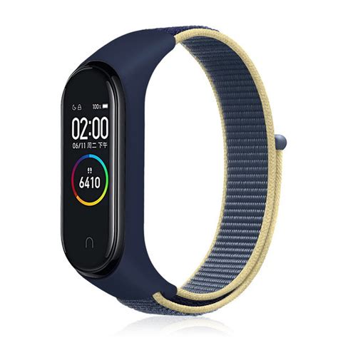 Pulseira De Nylon Esportiva Para Xiaomi Mi Band 4 Miband 3 4 5 6