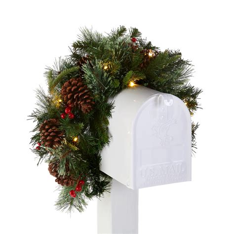 Snapklik National Tree Company Pre Lit Artificial Christmas Mail