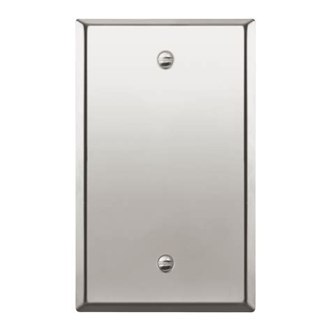 Enerlites Blank Device Metal Wall Plate Stainless Steel Corrosion