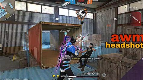 Free Fire 🔥 Awm Headshot 💯 Awm Hacker 🤐i Am Shocked 😱 Thise Short