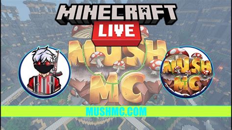 MINECRAFT AO VIVO MushMC SkyWars BedWars YouTube