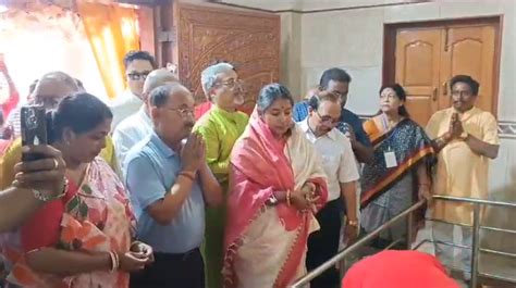 Tmcs Gopal Lama Conducts Election Campaign After Offering Prayers At