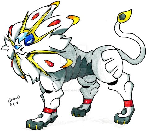 Solgaleo Pokemon SUN by DeltaFang8521 on DeviantArt