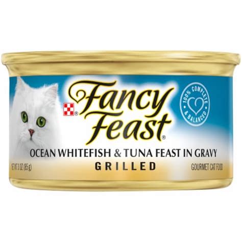 Purina Fancy Feast Grilled Ocean Whitefish Tuna Feast In Gravy Wet