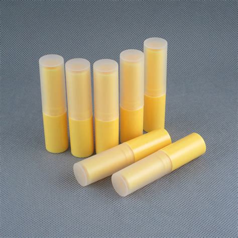 Empty 4g Colorful Plastic Lip Balm Tubes Empty Plastic Lipstick Cospack