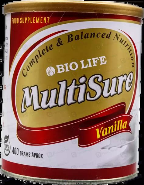 Biolife Multisure Vanilla 400g Powdered Milk Price In Pakistan Uses