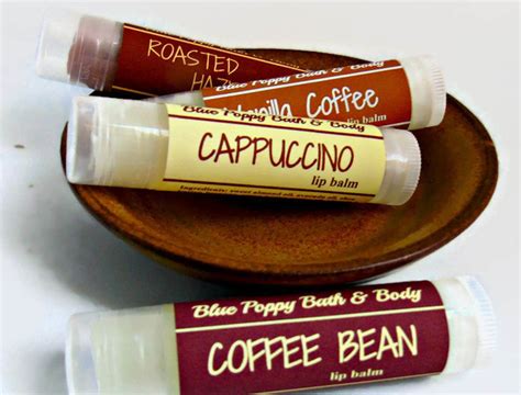 Coffee Lip Balm 4 Pack Coffee Flavored Chapstick Coffee Etsy