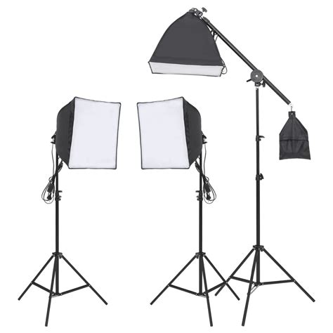 Fotostudio Beleuchtung Set Mit Stativ Und Softbox Online Kaufen