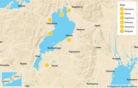 Lake Biwa Map at Steve Clementine blog