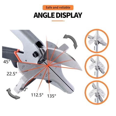 ZER Cisaillement d angle Cisaille à onglet d angle avec 10 pièces de