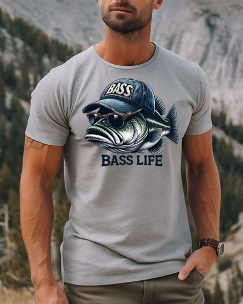 Bass Life Dtf Transfer Rustic Grace Heat Transfer Company