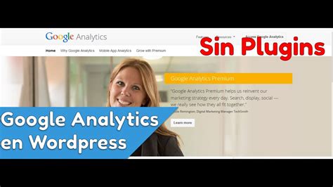 C Mo Instalar Google Analytics En Wordpress Youtube