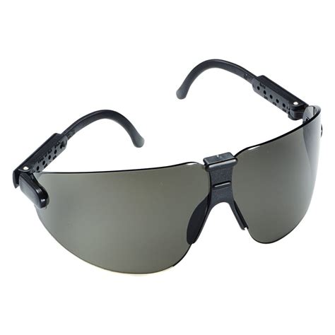 3m® 15204 Black Temple Safety Glasses With Gray Lens