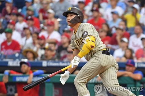 후반기 첫 홈런멀티 장타 폭발 김하성 불방망이는 계속된다 노컷뉴스