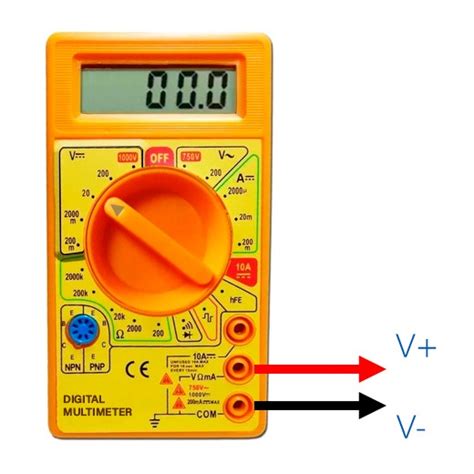 En General Contar Adolescente Como Saber La Polaridad Con Un Multimetro