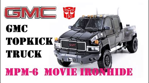 Black Magic Transformers Mpm Movie Masterpiece Ironhide Gmc