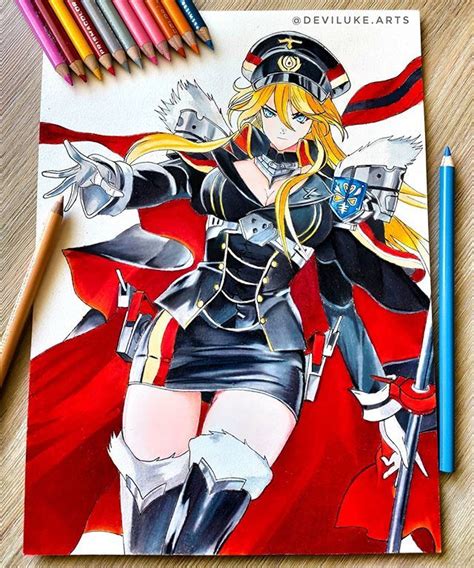 Anime Art No Instagram Character Personaje Bismarck Videogame