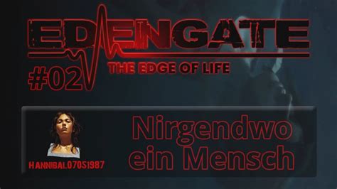 Edengate The Edge Of Life 02 Nirgendwo Ein Mensch PS4 Deutsch