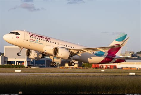 D AENA Eurowings Airbus A320 251N Photo By Kevin Hackert ID 1396925