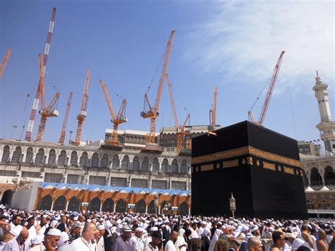 3: Approaching the black cube, Kaaba. Source: the author performing ...