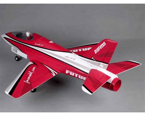 Fms Futura Plug N Play Electric Ducted Fan Jet Airplane Red Mm