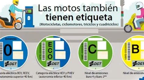 Dónde y cómo conseguir la nueva etiqueta ECO de la DGT para las motos