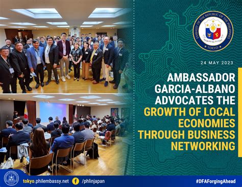 Ambassador Garcia Albano Advocates The Growth Of Local Economies