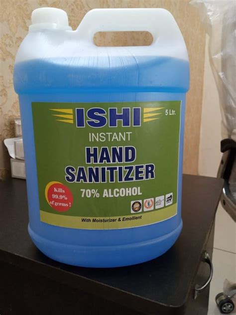 Hand Sanitizer 5 Ltr Can At Rs 300 In Ambala ID 22456134497