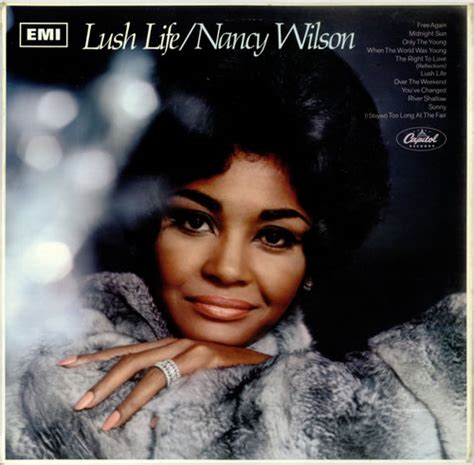 Nancy Wilson Jazz Lush Life Factory Sample Uk Vinyl Lp Album Lp