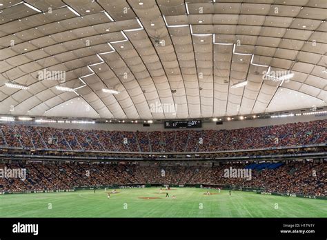 Tokyo Dome Baseball Stadium, Japan Stock Photo - Alamy