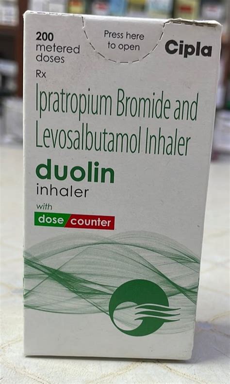 Duolin Inhaler Cipla Ltd 200 Doses At Rs 280 In New Delhi ID