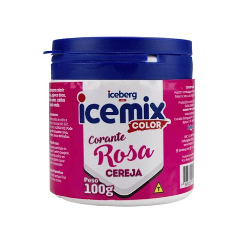 Corante P Rosa Cereja G Iceberg Festpan Alimentos