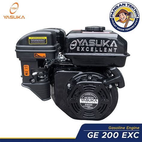 Jual MESIN PENGGERAK BENSIN YASUKA GX 200 EXCELLENT MESIN KETINTING