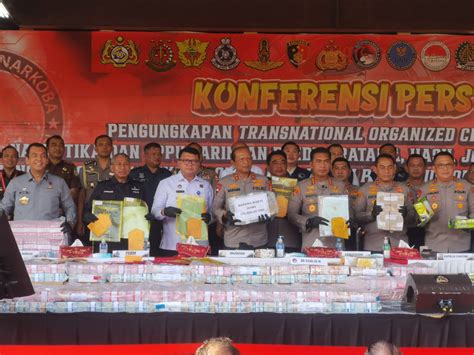 Polri Bongkar Jaringan Narkoba Fredy Pratama Jurnal Borneo