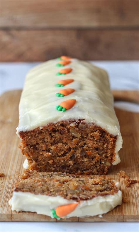 Carrot Loaf Cake Baker Jo S Simple Easy Carrot Cake Loaf