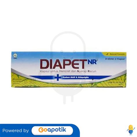 Diapet Nr Box Isi Kapsul Kegunaan Efek Samping Dosis Dan Aturan