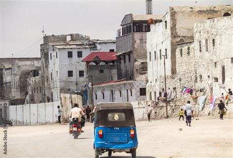 View Of Mogadishu Mogadishu Is The Capital City Of Somalia Stock Photo