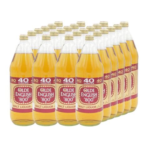 Olde English 800 12x40oz 12x1183l 75 Vol Glas Olde English