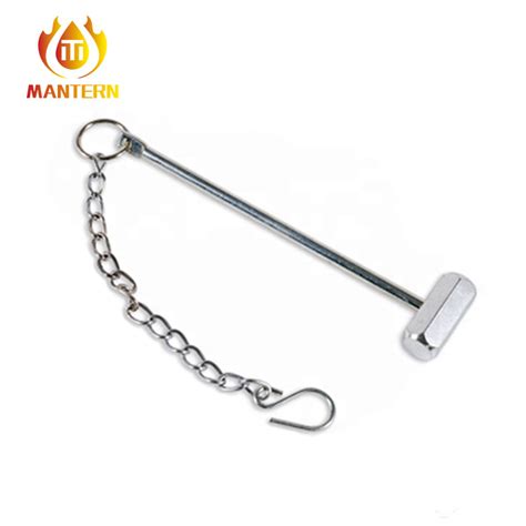 Fire Break Glass Key Box Metal Hammer With Chain Fire Hammer And Hammer With Chain