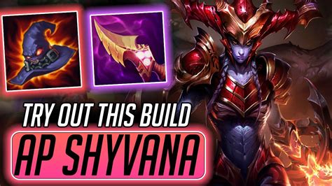 WILD RIFT SHYVANA NEW AP BUILD DOES INSANE DAMAGE YouTube