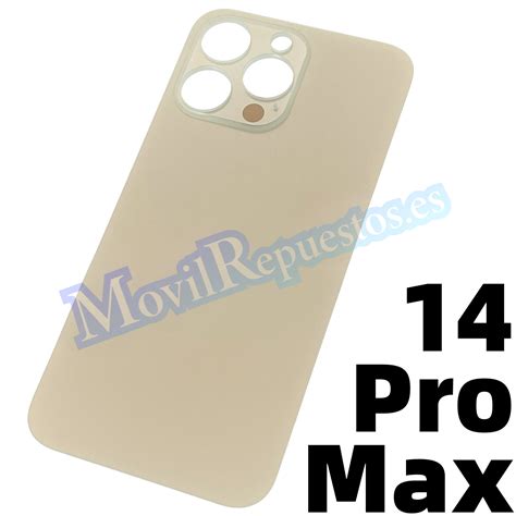 Tapa Trasera Para Iphone Pro Max Oro Movilrepuestos Es