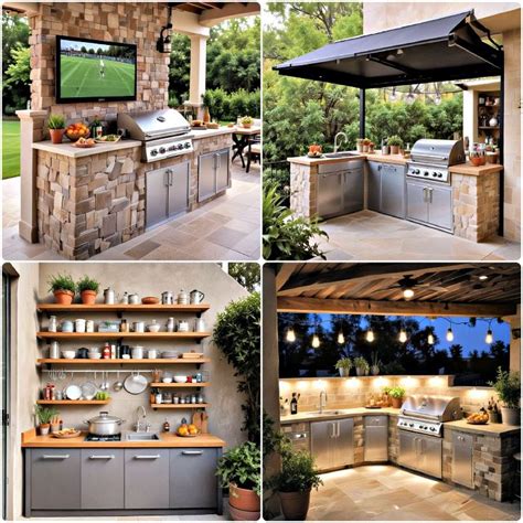 40 Small Outdoor Kitchen Ideas With Big Style