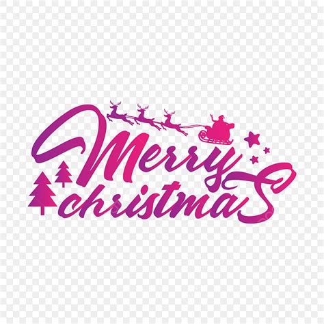 Merry Christmas Santa Vector Art PNG Merry Christmas Lettering With