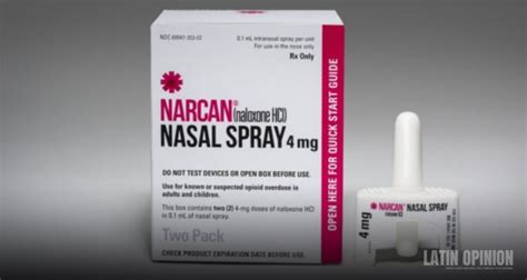 Fda Aprueba Aerosol Nasal De Venta Libre Para Contrarrestar Sobredosis