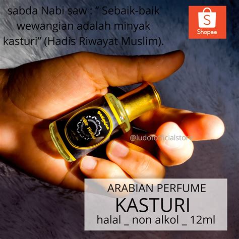 Jual Minyak Wangi Non Alkohol Kasturi Kijang Murni Wangi Tahan Lama