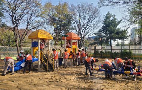 한국타이어 대전공장 화재 피해복구 나서 주민 불편과 고통에 죄송