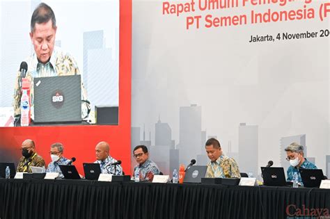 Gelar Rapat Umum Pemegang Saham Luar Biasa Semen Indonesia Terbitkan