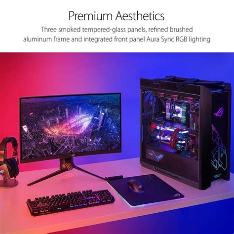 ASUS ROG Strix Helios GX601 RGB Mid Tower ETAX Gaming Case RB Tech